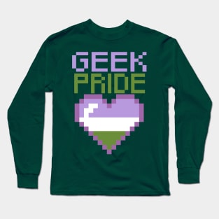 Geek Pride - GenderQueer Pride Long Sleeve T-Shirt